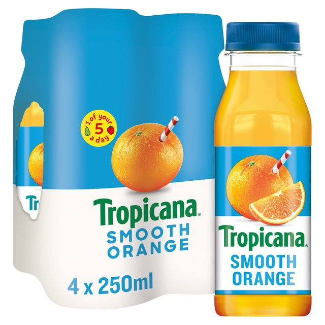 Lốc sữa cam ép Tropicana